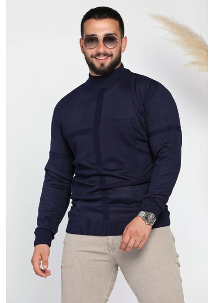 Erkek Desenli Triko Kazak fırsatları