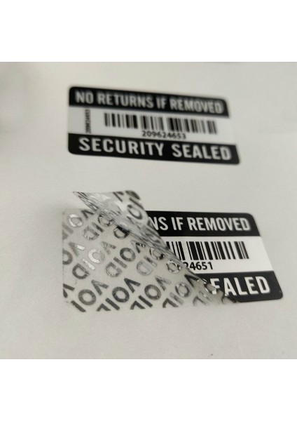 300 Adet Müdahale Edilemez Güvenlik Mühür Etiketi Geri Iade Edilmez Etiket x 25MM (Yurt Dışından) modelleri