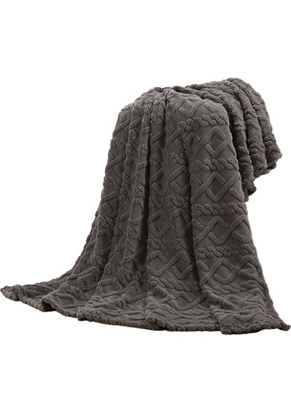 70 * 100 cm Süper Yumuşak Sıcak Katı Sıcak Polar Battaniye Atmak Kilim Kanepe Yatak (Yurt Dışından)
