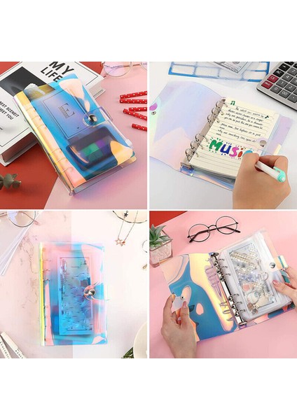 Stil 3 A6 Pvc Defter Kapağı Planlayıcı Gevşek Yapraklı Klasör Nakit Bütçe Zarfı (Yurt Dışından) modelleri