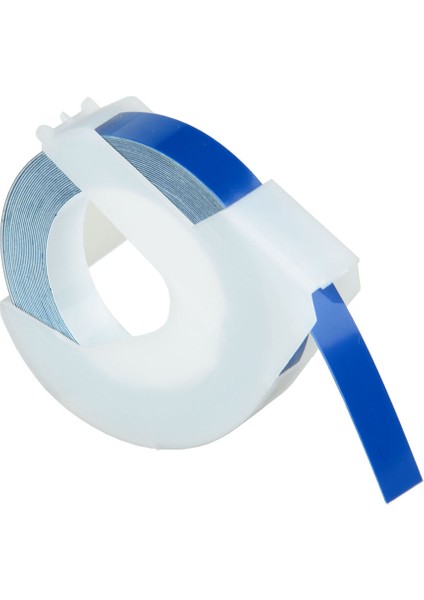 Dymo Organizer Xpress Için Beyaz Mavi Üzeri 3D Kabartma Etiket Şeridi (Yurt Dışından) fiyatları