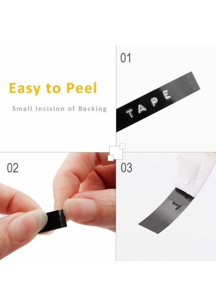 Dymo Organizer Xpress Için Beyaz Mavi Üzeri 3D Kabartma Etiket Şeridi (Yurt Dışından) modelleri