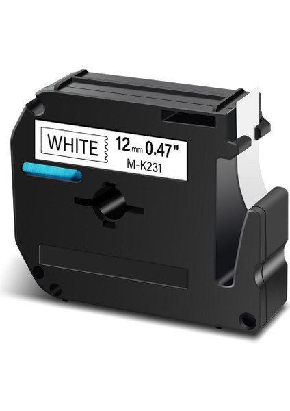 Brother M-K P-Touch 12MM Uyumlu 4pk Siyah Beyaz Etiket Şeridi (Yurt Dışından) fiyatları