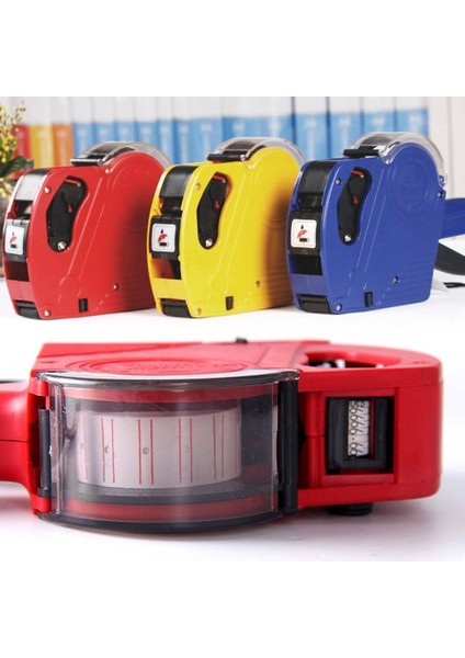 Mavi Tabancası + 11000 Etiket Etiket Tabancası Perakende Fiyatlandırma Etiketleyici Kiti Etiket Ruloları Stickerlar Yedek Mürekkep (Yurt Dışından) modelleri