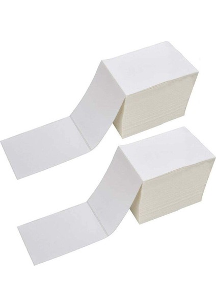 1000 Etiket Zebra & Rollo Usps Için 500 Adet Fanfold 4 x 6 Direkt Termal Etiket (Yurt Dışından)