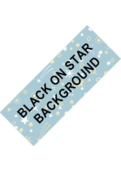 18 mm Tarzı Mavi Yıldız Üzerinde Siyah Epson Labelworks LW400 LW300 Etiket Şeridi SS12KW mm 8m Uyumlu (Yurt Dışından)