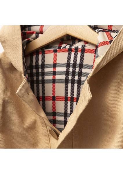 Unisex 5-8 Yaş Kapşonlu Ham Ceket fiyatları