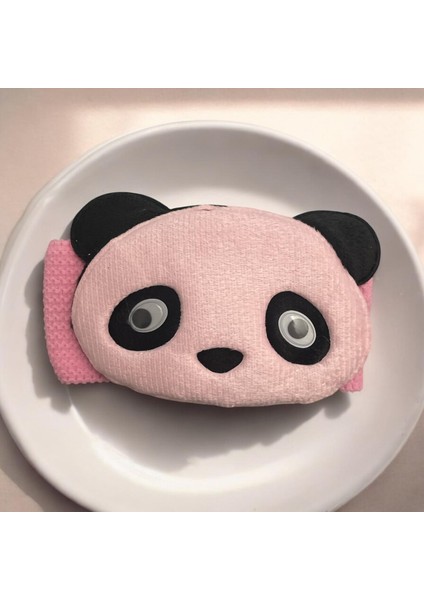 Panda Desenli Çocuk Saç Bandı
