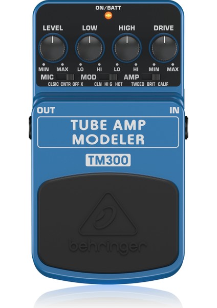 TM300 Ultimate Tube Amp Modelleme Efekt Pedalı