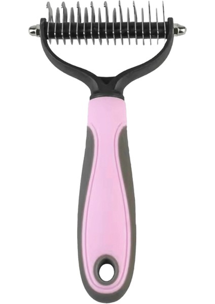 Köpek Kedi Tüy Alma Tarağı Pet Uzun Saç Kısa Saç Pet Bakım Bakım Fırçası Kırpma Dematting Fırçası Köpek Pet Bakım Ekipmanlarırenk:gri/beden:s (Yurt Dışından)