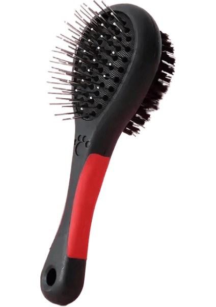 Vogue Çift Yüzlü Pet Köpek Tarağı, Uzun Tüy Fırçası, Plastik Sap, Yavru Kedi Masaj Banyo Fırçası, Bakım Aleti (Yurt Dışından)