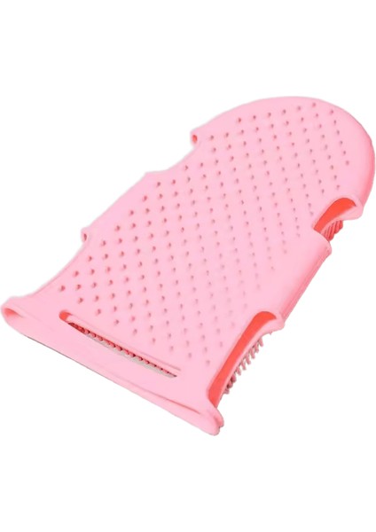 Pet Banyo Fırçası Yumuşak Silikon Masaj Eldiveni Duş Jeli Banyo Fırçası Temiz Aletler Tarak Köpek Kedi Temizleme Bakım Malzemeleri (Yurt Dışından)