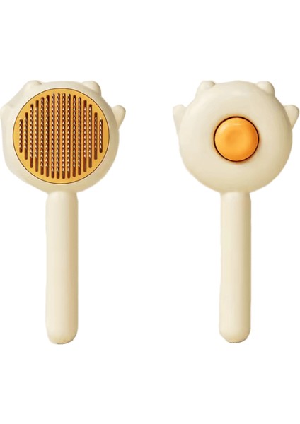 Pet Tüy Alma Fırçası Kedi Slicker Fırça Bakım Tarağı Kendi Kendini Temizleyen Köpek Masaj Parçacık Iğnesi Köpekler Kediler Pet Bakım Malzemeleri (Yurt Dışından)