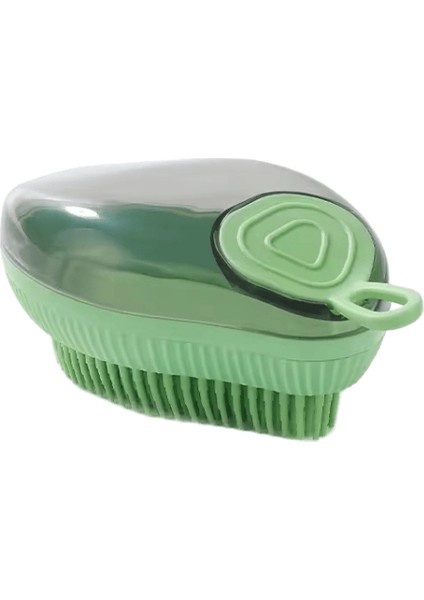 Mango Şeklinde Kedi Köpek Banyo Fırçası Kuru ve Islak Evcil Hayvan Bakım Taraklarının Çift Kullanımı Macaron li Evcil Hayvan Aksesuarları Cepillo Para Gato (Yurt Dışından)