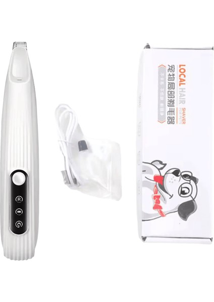 Yeni Elektrikli Köpek Kedi Saç Kesme Makineleri Kulak Gözler Pençe Saç Kesici Düzeltici USB Şarj Pet Saç Düzeltici Pet Bakım Malzemeleri Boyut: A / C Renk: A (Yurt Dışından)