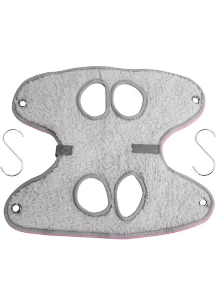 Yıkama Banyosu Duş Koşum Tırnak Makası Köpek Kedi Hamak Yardımcı Kısıtlama Çantası Bakım Hamak Renk: Pembe / Boyut: S (1-5kg Için) (Yurt Dışından)