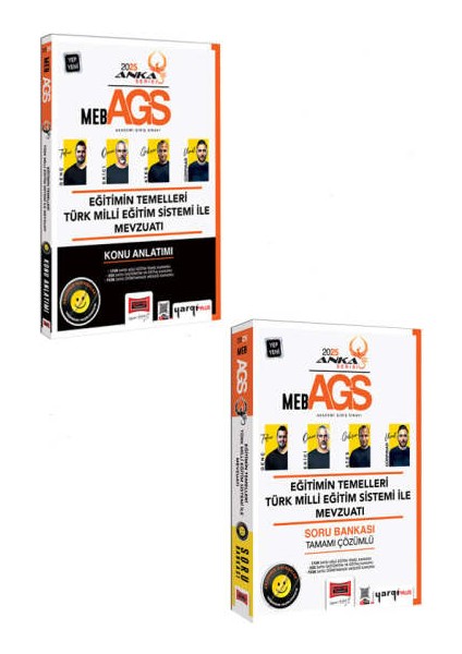 2025 MEB - AGS Anka Serisi Eğitimin Temelleri ve Mevzuatı Konu Anlatımı - Soru Seti 2 Kitap