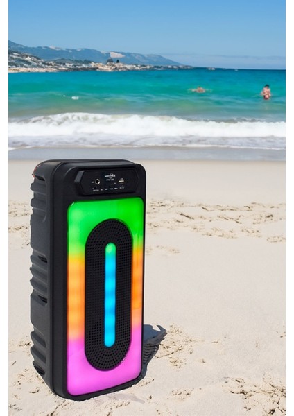 Güçlü Ses Kalitesi Rgb Işıklı Bluetooth 5.0 Bağlantılı Kaliteli Ses Uzun Süreli Şarj Mükemmel Kalite