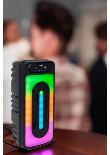 Güçlü Ses Kalitesi Rgb Işıklı Bluetooth 5.0 Bağlantılı Kaliteli Ses Uzun Süreli Şarj Mükemmel Kalite