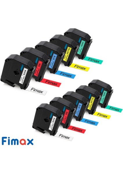 2pk MK231 Beyaz M-K231 MK231 Kardeş P-Touch M Şerit Siyah Üzerine Beyaz Pt-70 Için Değiştirme Lot (Yurt Dışından) fiyatları