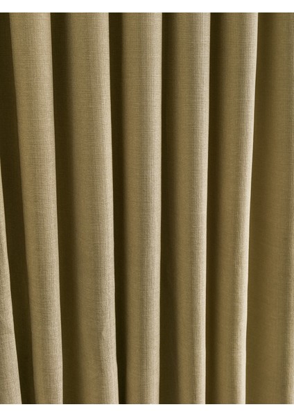 Sık Pileli Flex Keten Kumaştan Fon Perde 1x3 V18475 Tek Kanat modelleri