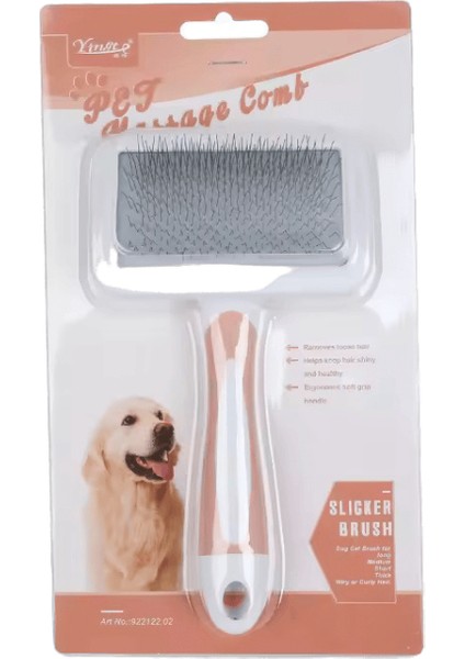 Pet Tarak Kedi Köpek Fırça Epilasyon Paslanmaz Çelik Iğne Tarak Saç Temizleme Güzellik Cilt Bakımı Pet Köpek Bakım Fırçaları Malzemeleri (Yurt Dışından)