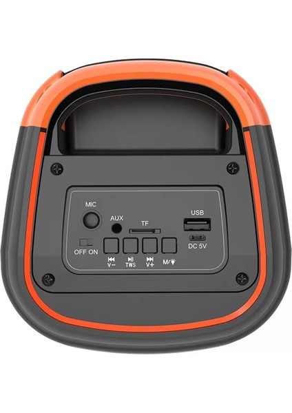 Çift Hoparlörlü Bluetooth 5.0 Bağlantılı Güçlü Ses Uzun Süre Şarj Süresi Kaliteli Ses Rgb Ledli