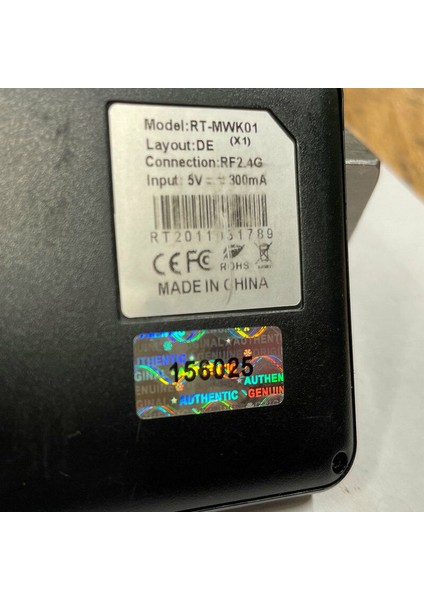 Güvenlik Mühürü, Müdahale Edilmiş Garanti Yok Sticker Hologram Numaralı (Yurt Dışından)