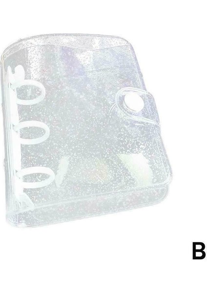 B Mini 3 Delikli Notebook Gevşek Yapraklı Ciltli Planlayıcı Günlük Örtüsü Pvc Y8O0 (Yurt Dışından)