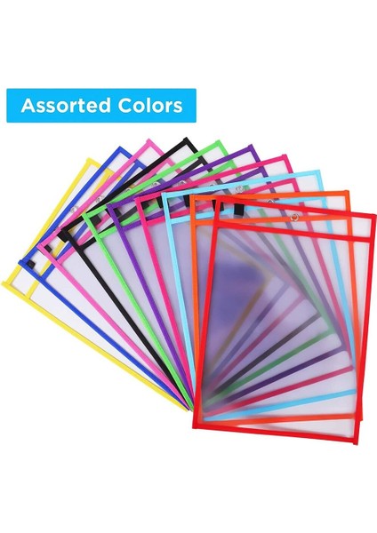 Kuru Silinebilir Cebi Kılıfı Levha Koruyucu Büyük Okul Kreş +6 Kalem (Yurt Dışından) fiyatları