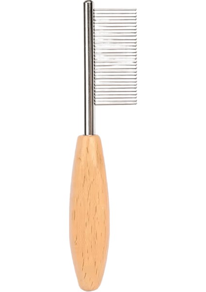 Köpek Pire Tarak Kedi Pet Temizleme Masaj Saç Tarak Yün Bakım Aksesuarları Bit Tarak Paslanmaz Çelik Pim Pet Saç Temizleme Aracı (Yurt Dışından)