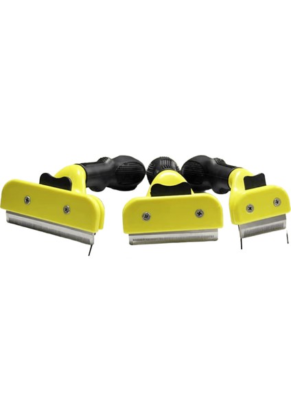 1 Adet S / M / L Sarı Pet Saç Fırçaları Köpek Kedi Küçük Hayvan Bakım Tarak Gıdıklamak Kürk Temizleme Fırçası Saç Kesme Araçları Furmines (Yurt Dışından)