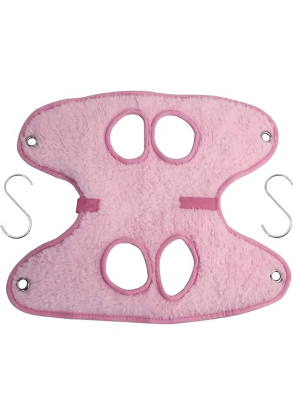 Yıkama Banyosu Duş Koşum Tırnak Makası Köpek Kedi Hamak Yardımcı Kısıtlama Çantası Bakım Hamak Renk: Pembe / Boyut: S (1-5kg Için) (Yurt Dışından)