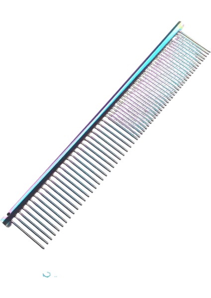 Köpek Tarak Güzellik Saç Kürk Temizleme Fırçası 30CM Paslanmaz Çelik Hafif Evcil Köpek Kedi Bakım Shaggy Köpekler Için Dematting Taraklar (Yurt Dışından)