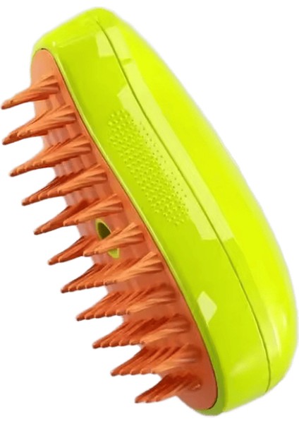 Kedi Buhar Fırçası Elektrikli Sprey Su Spreyi Yavru Pet Tarak Yumuşak Silikon Depilasyon Kediler Banyo Saç Fırçası Bakım Malzemeleri (Yurt Dışından)