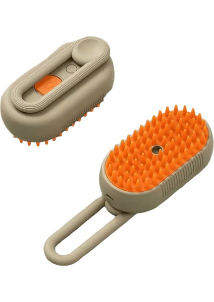 3'ü 1 Arada Elektrikli Sprey Kedi Saç Fırçaları Masaj Için Pet Bakım Tarak Tüy Alma Tarakları Kedi Buhar Fırçası Buharlı Köpek Fırçası (Yurt Dışından)