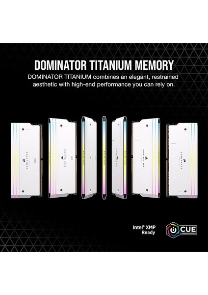 Corsaır Dominator Titanium 48GB (2X24GB) DDR5 7000MHZ CL36 Ram (CMP48GX5M2B7000C36W)