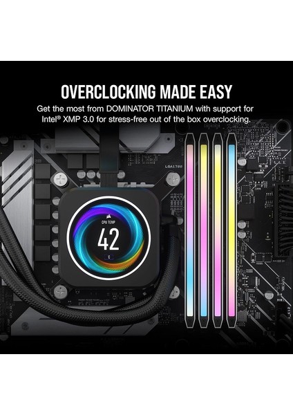 Corsaır Dominator Titanium 48GB (2X24GB) DDR5 7000MHZ CL36 Ram (CMP48GX5M2B7000C36W)