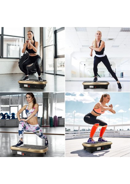 Vibro Vibration Plate Egzersiz ve Titreşimli Basen Karın Kol Bacak Spor Aleti