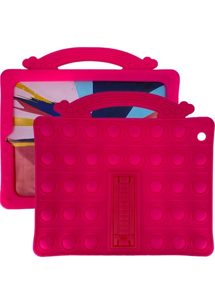 Apple iPad 2 Uyumlu Standlı Pop It Arka Koruma