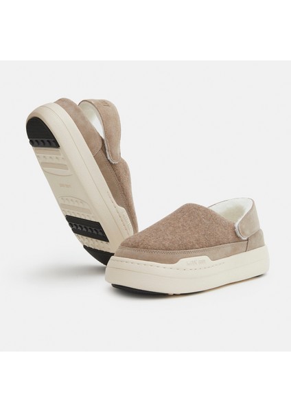 Kadın Sneaker ( Günlük) 80D2470090-L017 Moon Boot Park Clog Felt Beige Melange modelleri