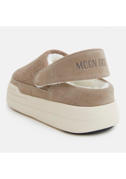 Kadın Sneaker ( Günlük) 80D2470090-L017 Moon Boot Park Clog Felt Beige Melange fırsatları