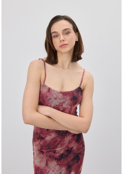 Askılı Pink Pout Astarlı Tül Elbise fırsatları