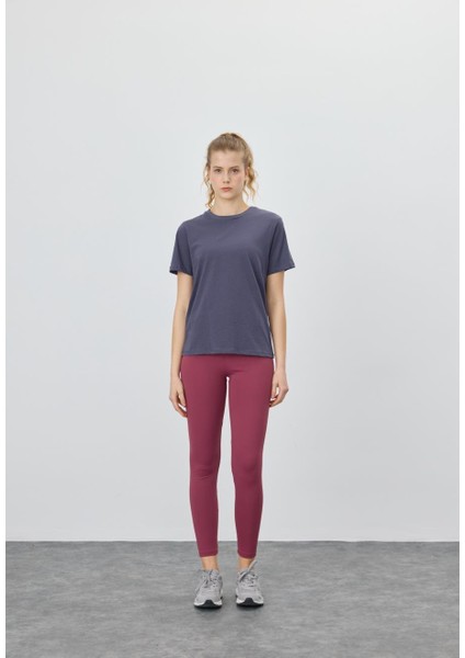 Kadın Marin Renk Basic T-Shirt fiyatları