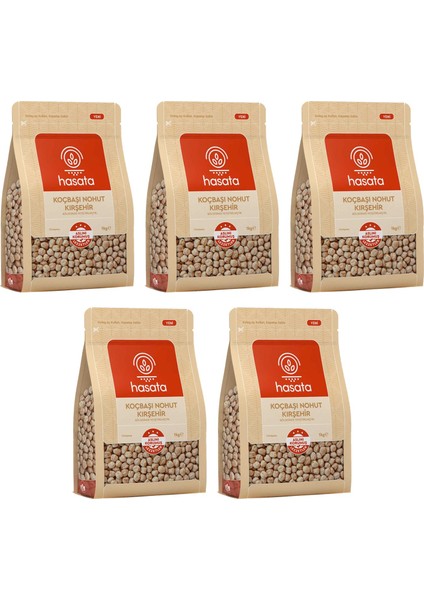 Koçbaşı Nohut Kırşehir 1 kg x 5 Adet