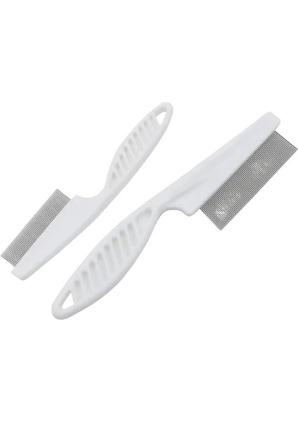 Pire Tarak Köpek Kedi Tüy Alma Fırçası Paslanmaz Çelik Yoğun Diş Tarak Pet Dematting Köpek Ve Kedi Için Bakım Temizlik Malzemeleri (Yurt Dışından)