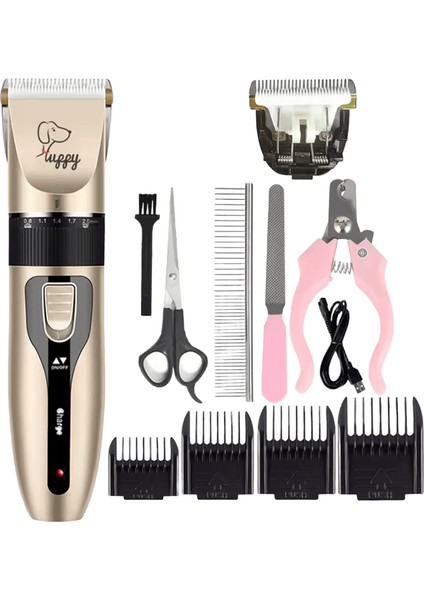 Köpek Kedi Makası Saç Kesme Makineleri Bakım Saç Kesimi Pet Tıraş Makinesi Tam Set Evcil Hayvanlar Şarj Edilebilir Profesyonel Kesici Tıraş Makinesi Kesme Makinesi (Yurt Dışından)