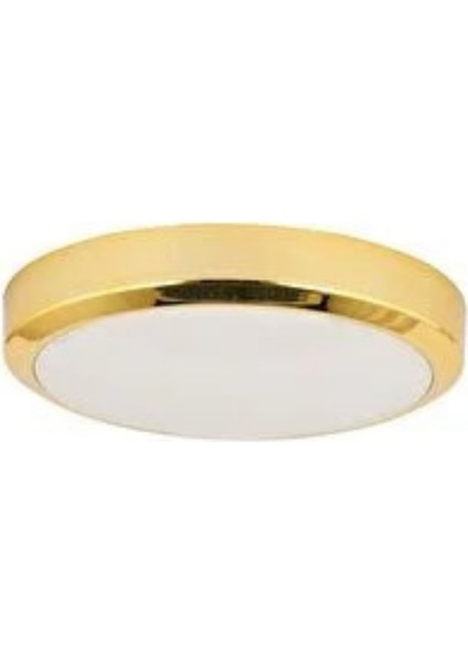 Luce 20W Ledli Tavan Armatürü Beyaz Işık Gold Kasa E1212/GL