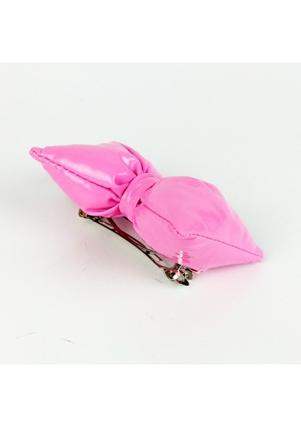Parlak Pembe Fiyonk Otomatik Toka