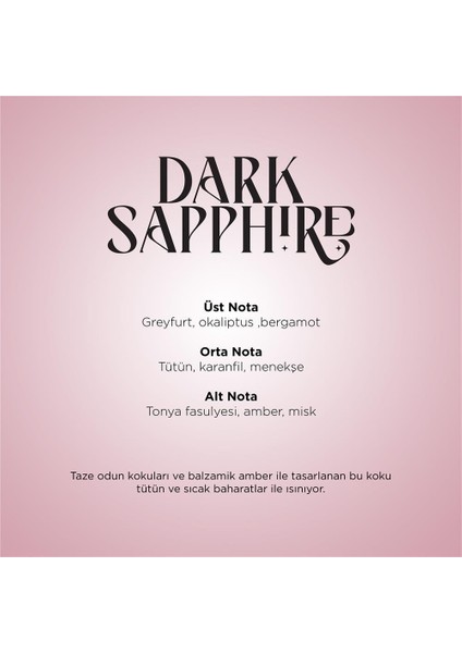 Dark Sapphire Maxx PRO600 Koku Kartuşu 120 ml